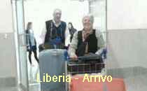 Liberia - Arrivo